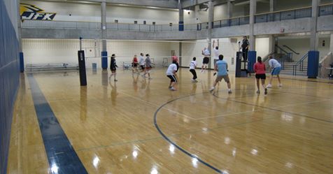 Volleyball indoors