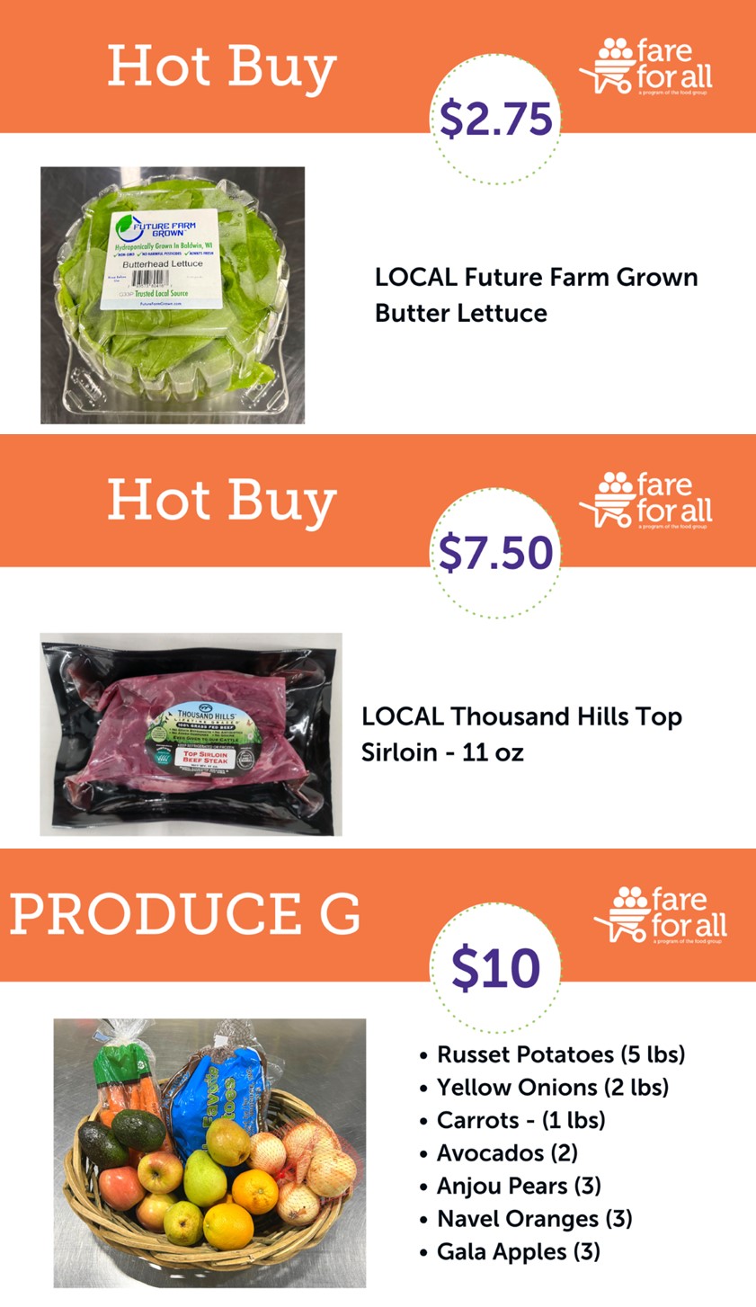 Fare For All Pack Peek - The Food Group