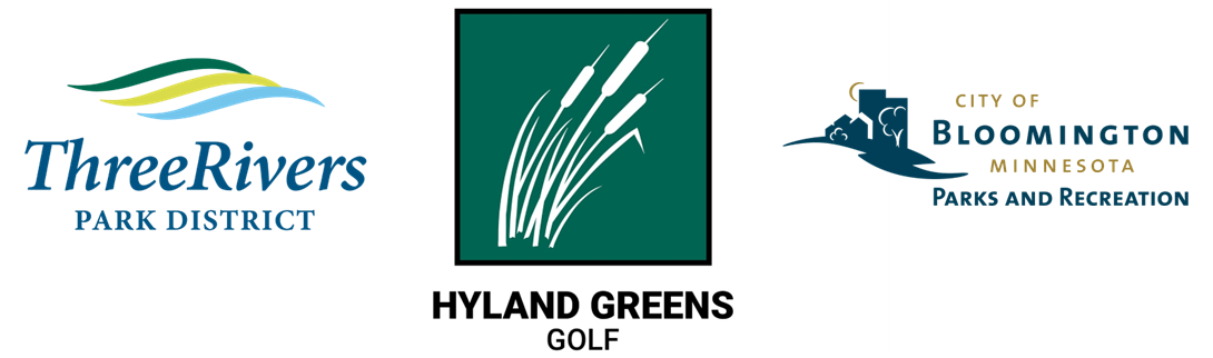 Three Rivers - Hyland Greens - COB Parks and Rec logo strip