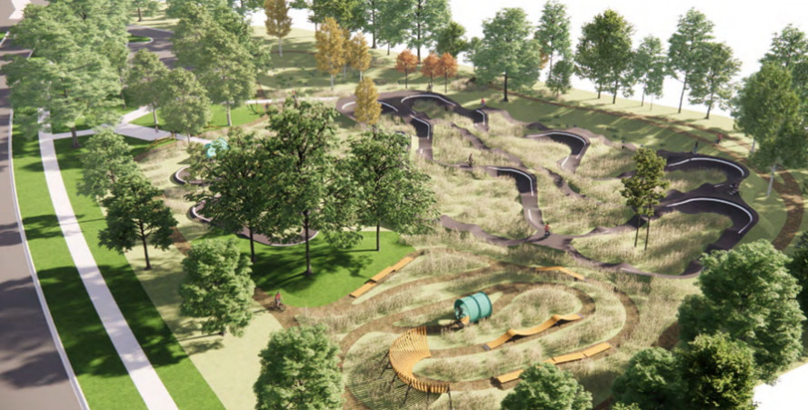Tretbaugh Park rendering