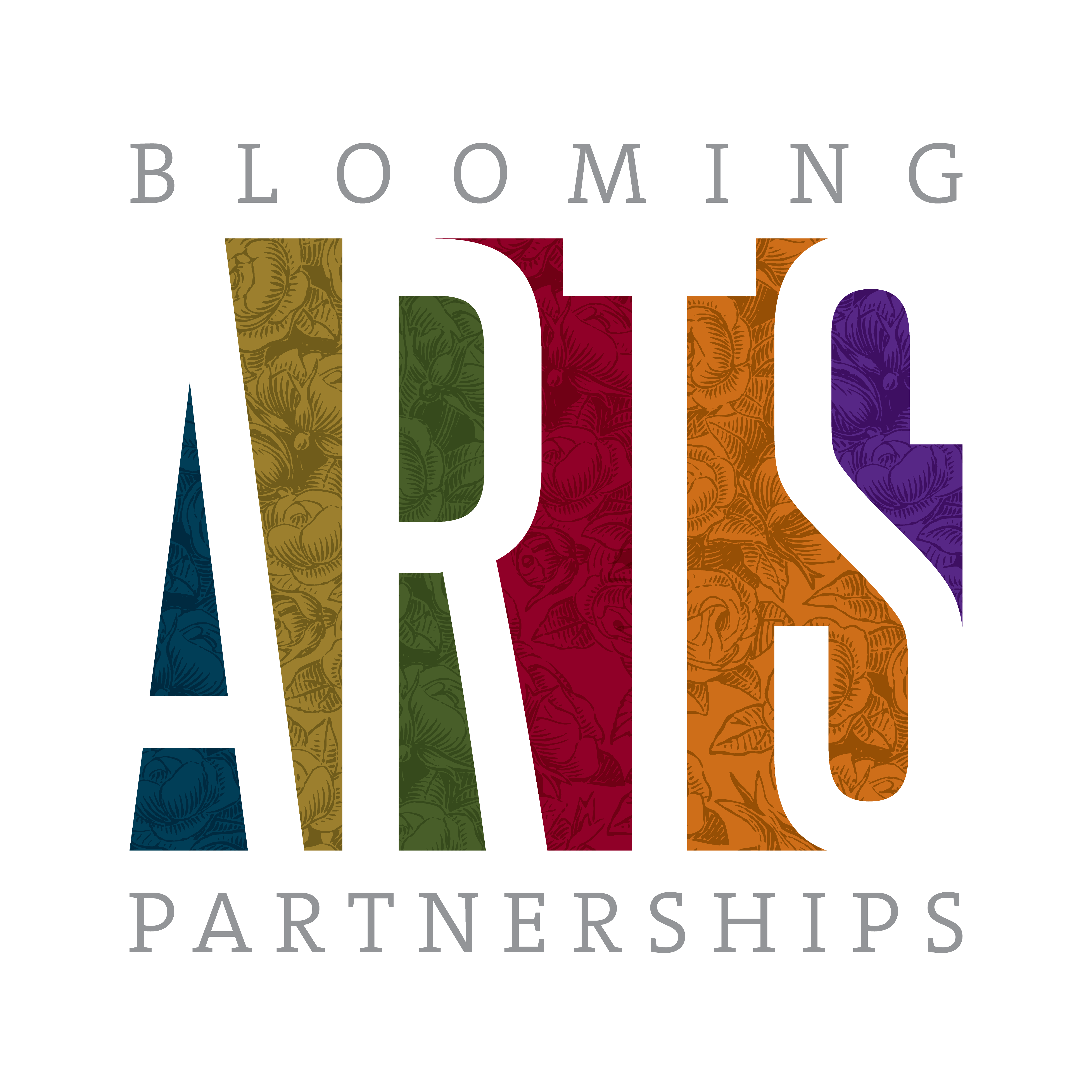 Blooming Arts Partnerships logo