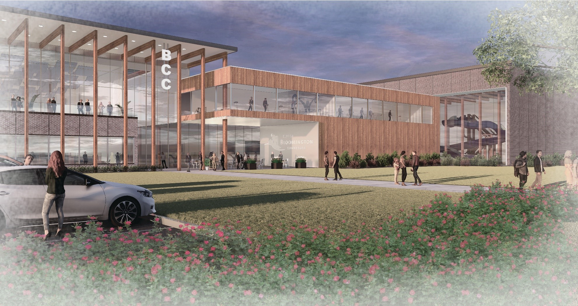 Community Health and Wellness Center conceptual rendering