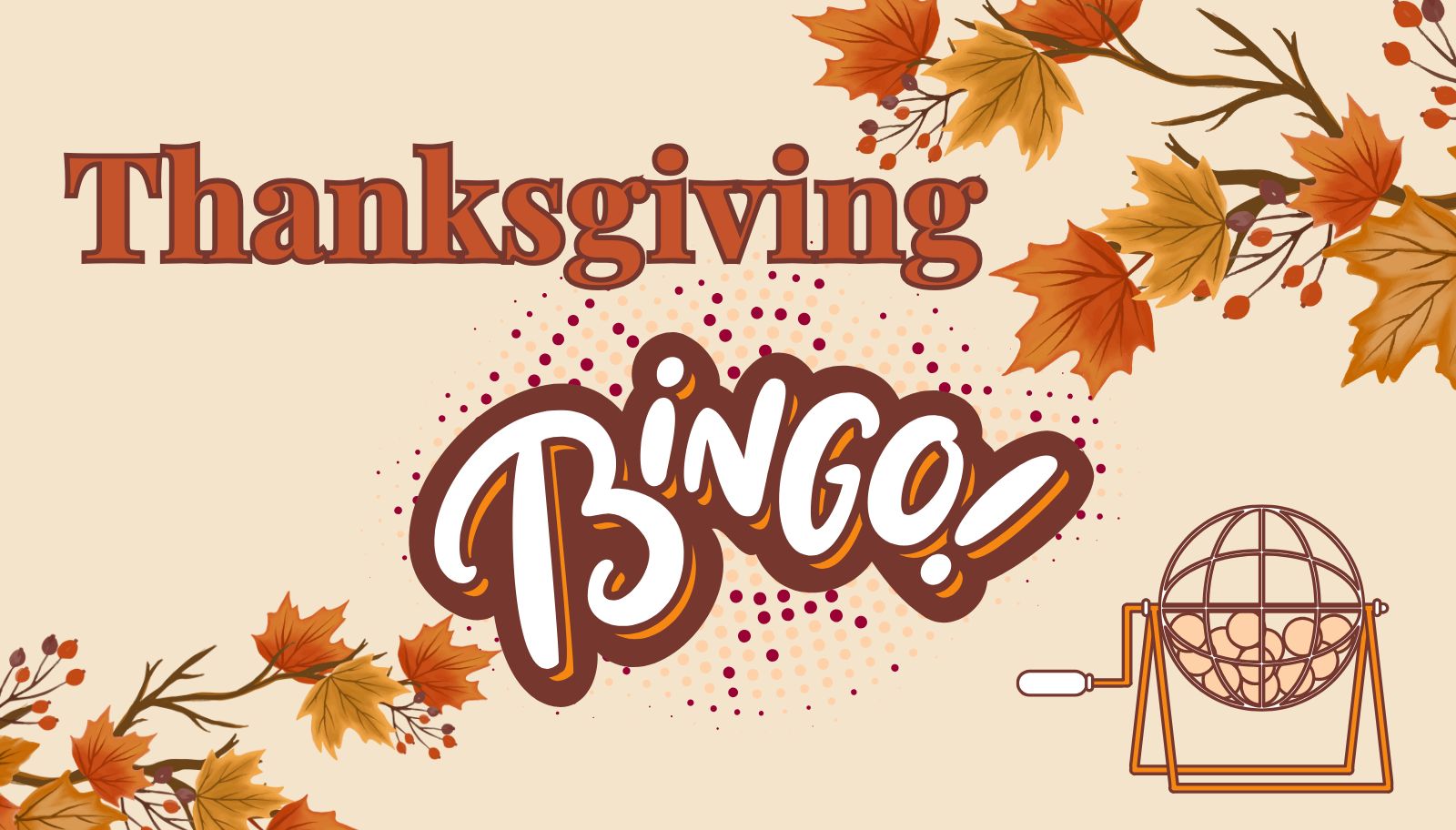 Thanksgiving Bingo