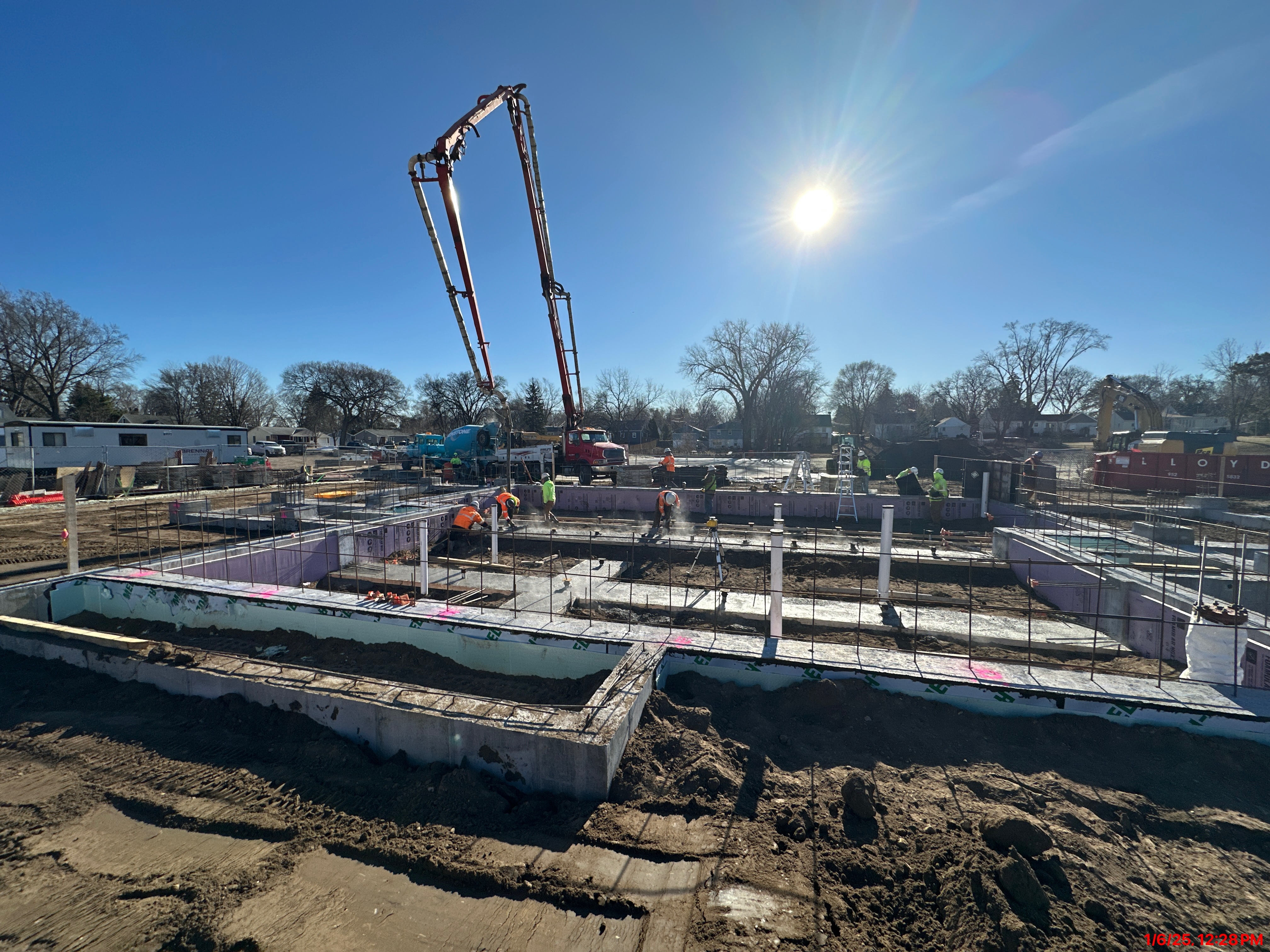 Bryant Park Building Construction January 6, 2025