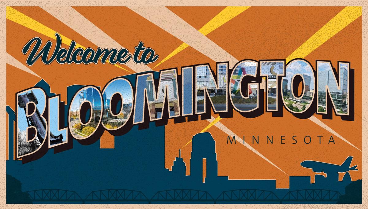 Welcome Bloomington graphic