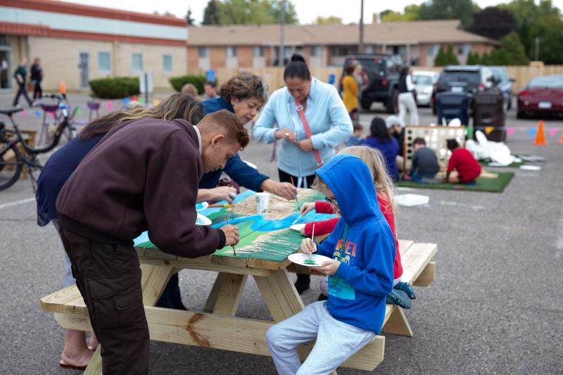 Colors of Community Pop Up Event photo