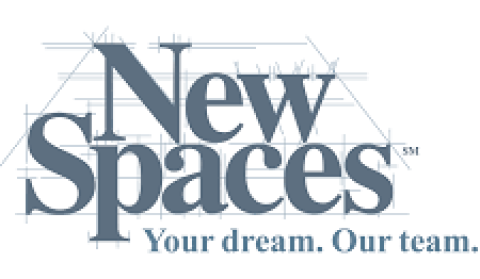 New Spaces Design - Build logo with tagline