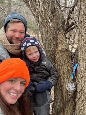 Webb Family - Winter Fete 2025 Medallion Hunt winners